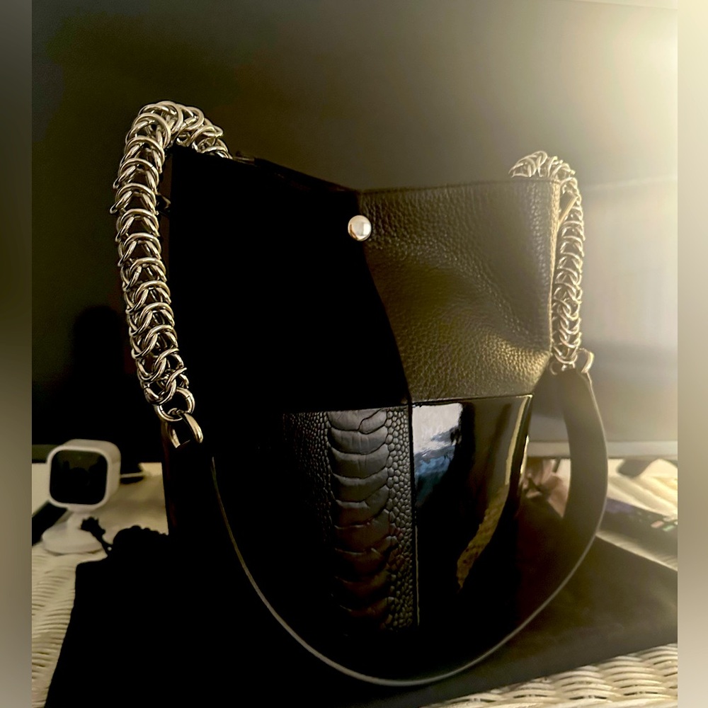 🔥NWT Alexander Wang Genesis Patchwork Bucket Bag 🔥